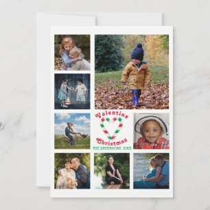 8 Picture Family Photo ✨ Collage Christmas Holiday Card