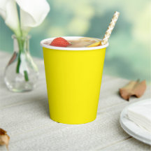 8-Piece Solid Color Paper Cup Set for Birthday 