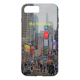 8 Plus/7 Plus Rues de coque iphone de New York City