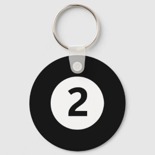 8 Pool 2 Billiards Lazy Costume Halloween Group Ma Keychain