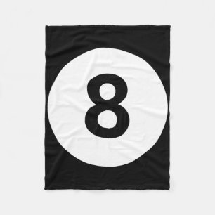 8 Pool 8 Billiards Lazy Costume Halloween Group Ma Fleece Blanket