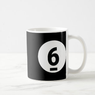 8 Pool Ball 6 Billiards Costume Halloween Group Ma Coffee Mug