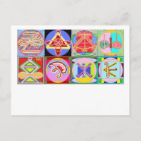8 PURE Karuna REIKI Signs by Navin Joshi