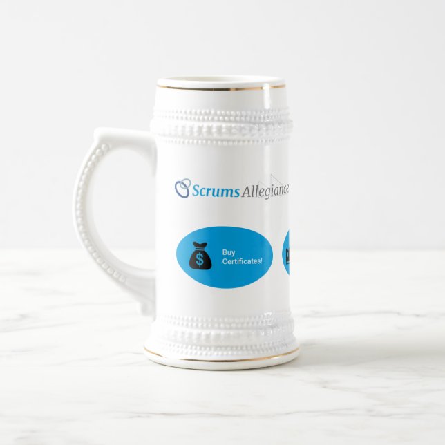 8 Story Pints Beer Stein (Left)