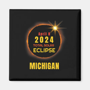 8 Total 2024 Solar Eclipse 2024 040824 Magnet