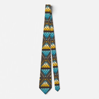 #8 Tribal print tie