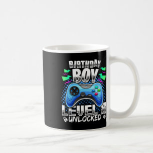 8 Unlocked Video Game 8th Birthday Gamer Gift Boys Coffee Mug