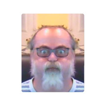 8" x 10" , metal art