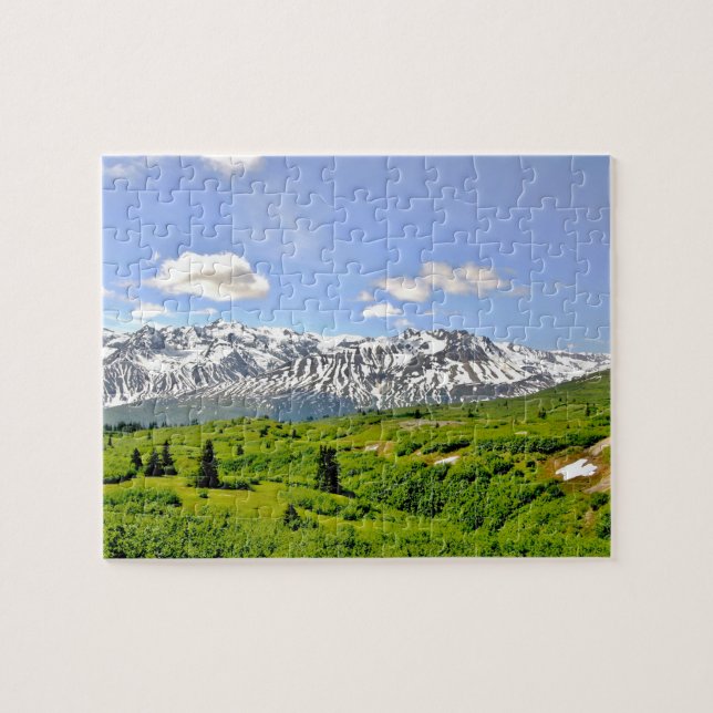 8" x 10" Puzzle 110 pièces du côté de l'Alaska (Horizontal)