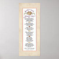 8 x 20 Build a Healthy Child, Parchment Blush Pink