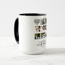 8 x PHOTO COLLAGE Newlyweds Personalized WEDDING