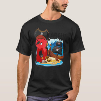 8 Year Old Pirate Birthday Pirates Ship Arr 8th Bi T-Shirt