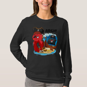 8 Year Old Pirate Birthday Pirates Ship Arr 8th Bi T-Shirt