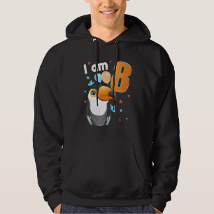8 Years Old 8 Birthday Outfit Boy Girl Cute Toucan Hoodie