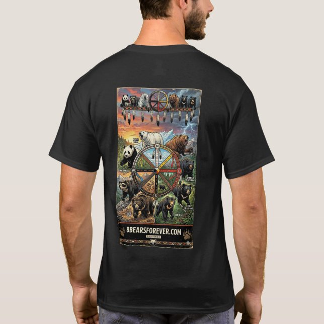 8bearsforever.com T-Shirt (Back)