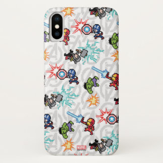 8Bit Avengers Attack Case-Mate iPhone Case
