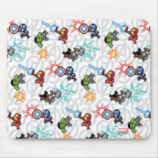 8Bit Avengers Attack Mouse Pad