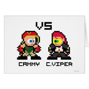 8bit Cammy CONTRE C.Viper
