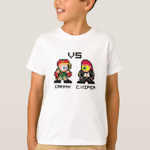 8bit Cammy VS C.Viper T-Shirt
