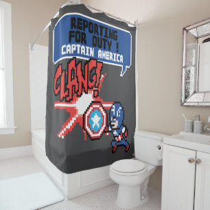 8Bit Captain America Attack - Reporting For Duty!