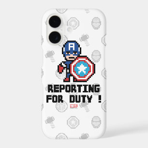 8Bit Captain America - Reporting For Duty!