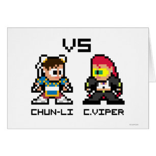 8bit Chun-Li VS C.Viper
