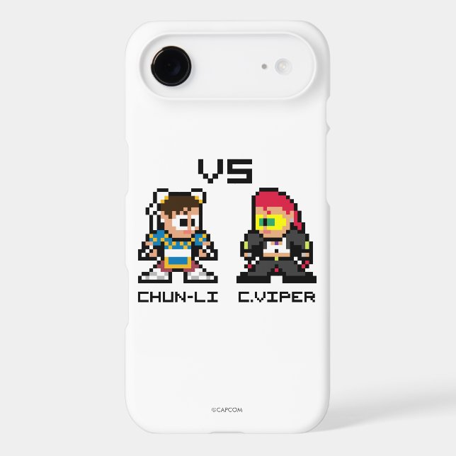 8bit Chun-Li VS C.Viper Case-Mate iPhone Case (Back)