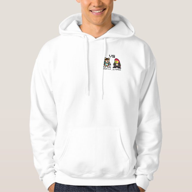 8bit Chun-Li VS C.Viper Hoodie (Front)