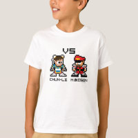 8bit Chun-Li VS M.Bison