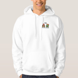 8bit Dhalsim VS Blanka Hoodie