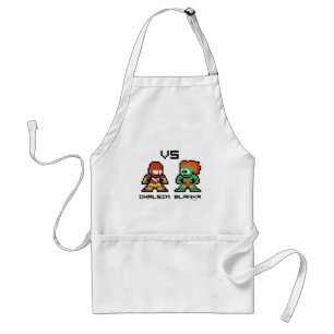 8bit Dhalsim VS Blanka Standard Apron