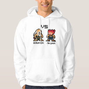 8bit Gouken VS Akuma Hoodie