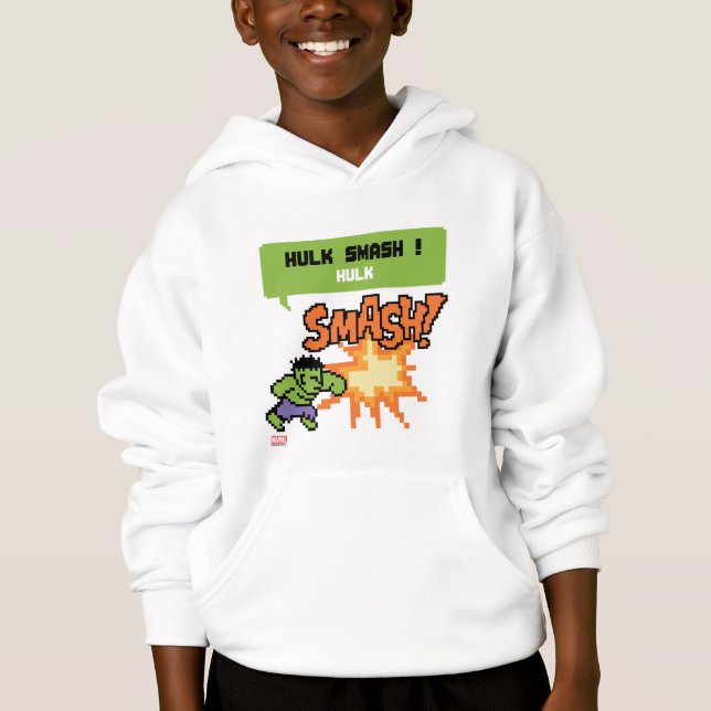 8Bit Hulk Attack - Hulk Smash! (Front)