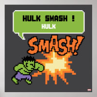 8Bit Hulk Attack - Hulk Smash!