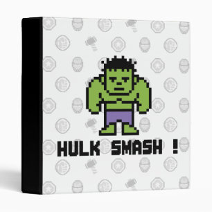 8Bit Hulk - Hulk Smash! Binder