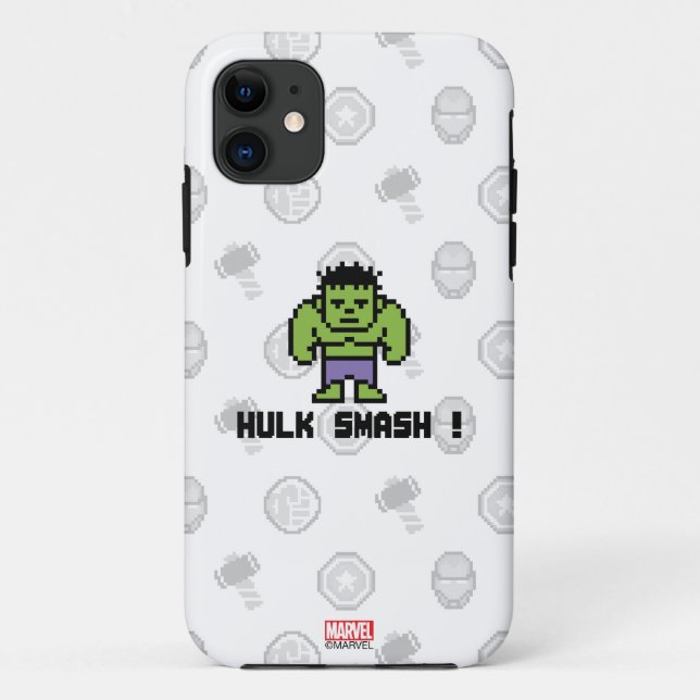 8Bit Hulk - Hulk Smash! Case-Mate iPhone Case (Back)