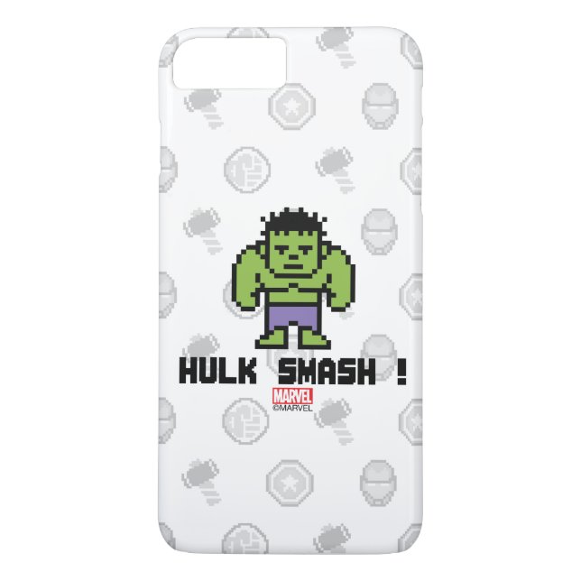 8Bit Hulk - Hulk Smash! Case-Mate iPhone Case (Back)