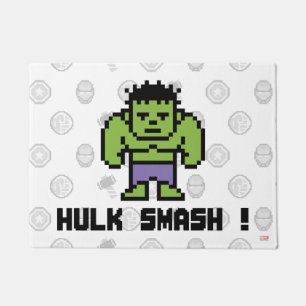8Bit Hulk - Hulk Smash! Doormat