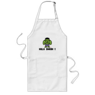 8Bit Hulk - Hulk Smash! Long Apron