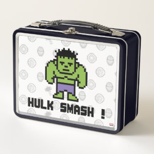 8Bit Hulk - Hulk Smash! Metal Lunch Box
