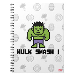 8Bit Hulk - Hulk Smash! Notebook