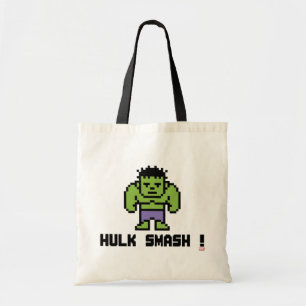 8Bit Hulk - Hulk Smash! Tote Bag