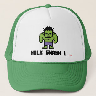 8Bit Hulk - Hulk Smash! Trucker Hat