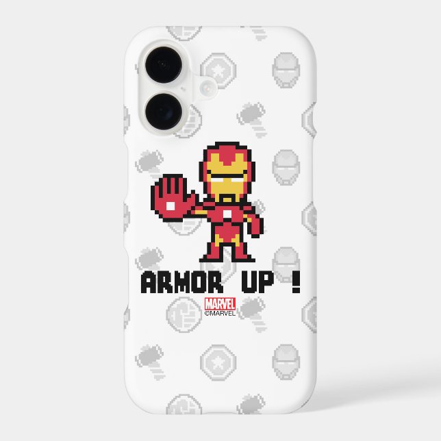 8Bit Iron Man - Armour Up! (Back)
