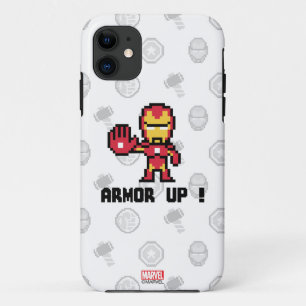 8Bit Iron Man - Armour Up! iPhone 11 Case