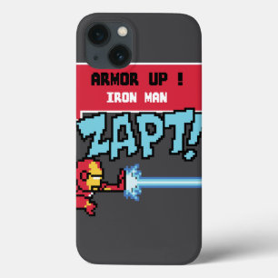 8Bit Iron Man Attack - Armour Up! iPhone 13 Case