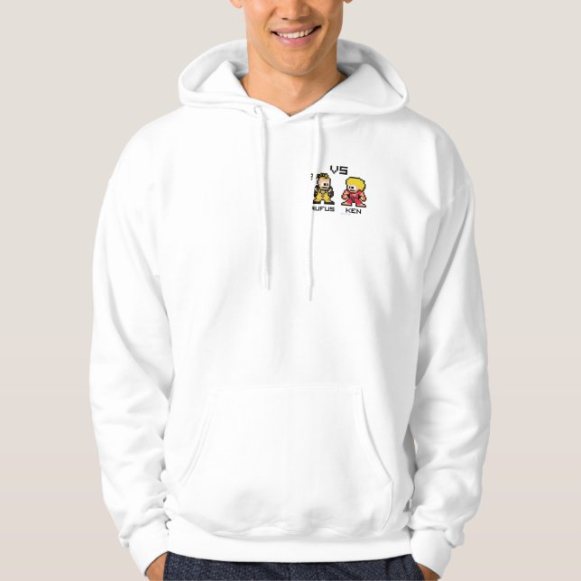 8bit Rufus VS Ken Hoodie (Front)