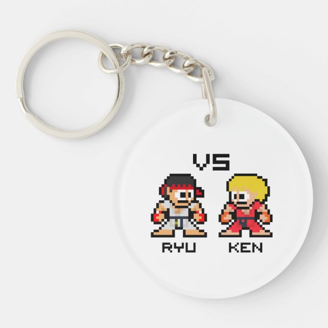 8bit Ryu CONTRE Ken (Devant)