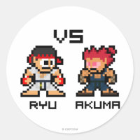 8bit Ryu VS Akuma