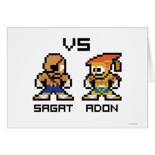 8bit Sagat VS Adon